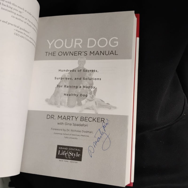 Your Dog: the Owner's Manual