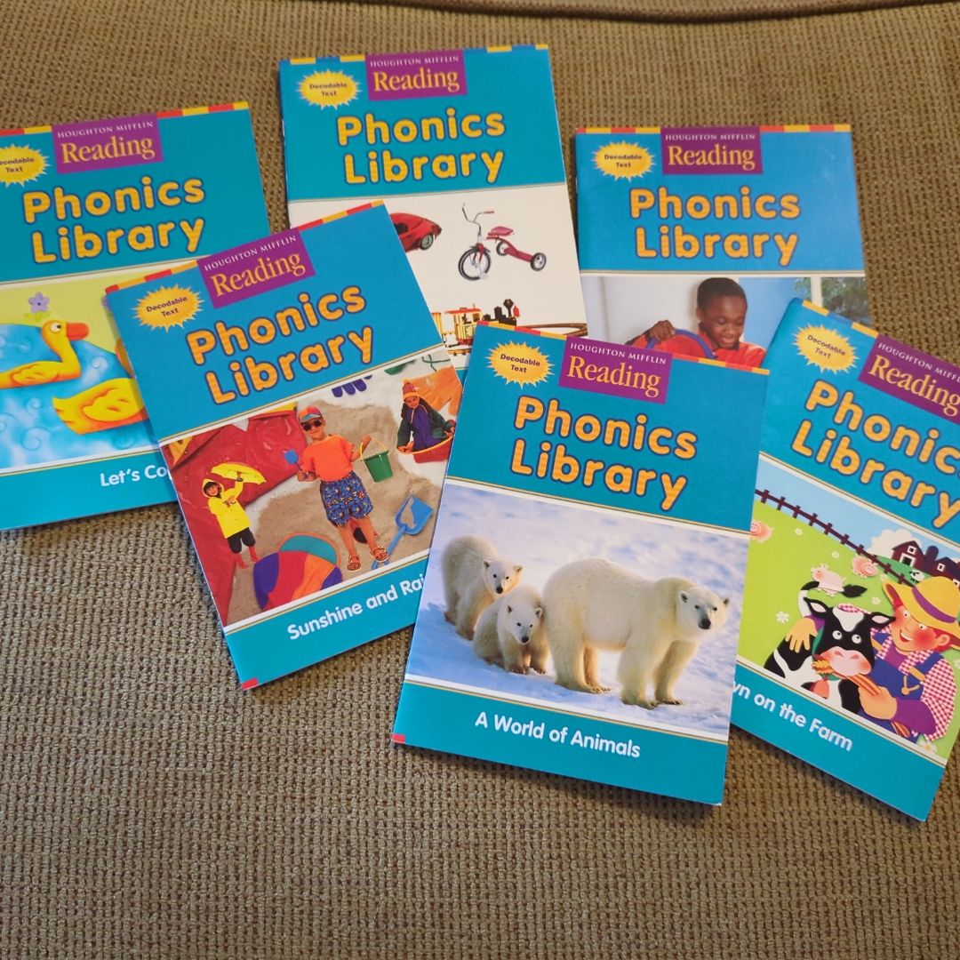 6 Book Bundle! Phonics Library Reading