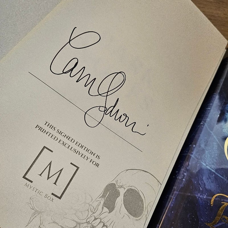 SIGNED Dark Notes & Sea of Ruin by Pam Godwin (Mystic Box Special Editions)