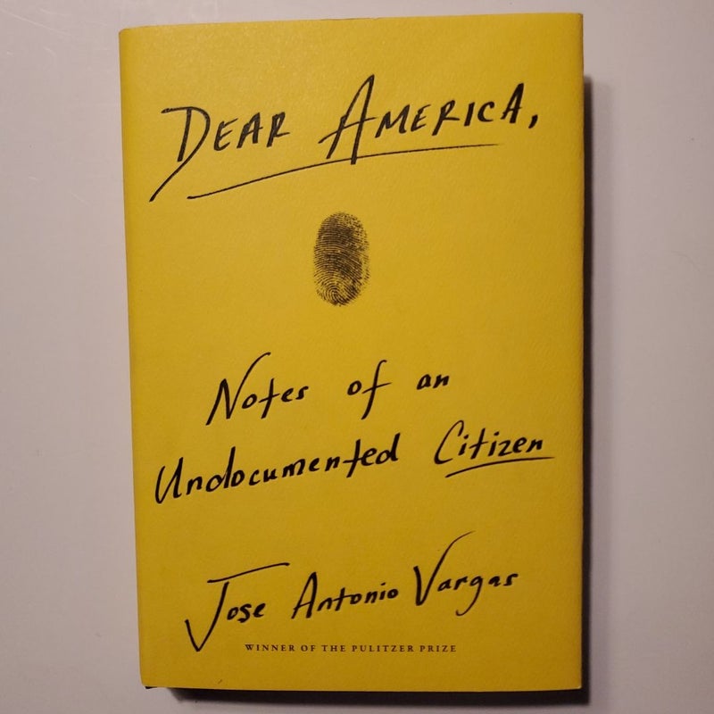 Dear America *SIGNED*