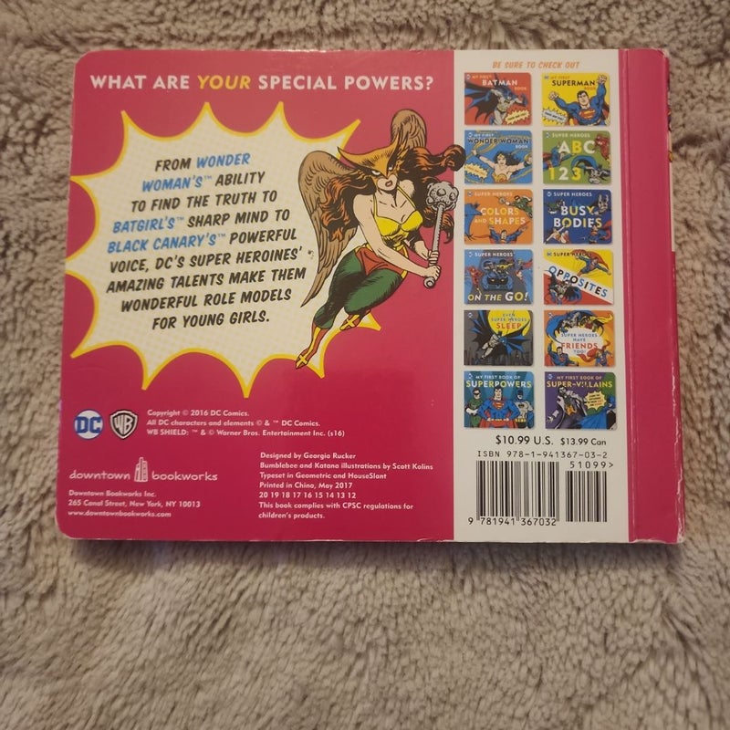 DC Super Heroes: My First Book of Girl Power