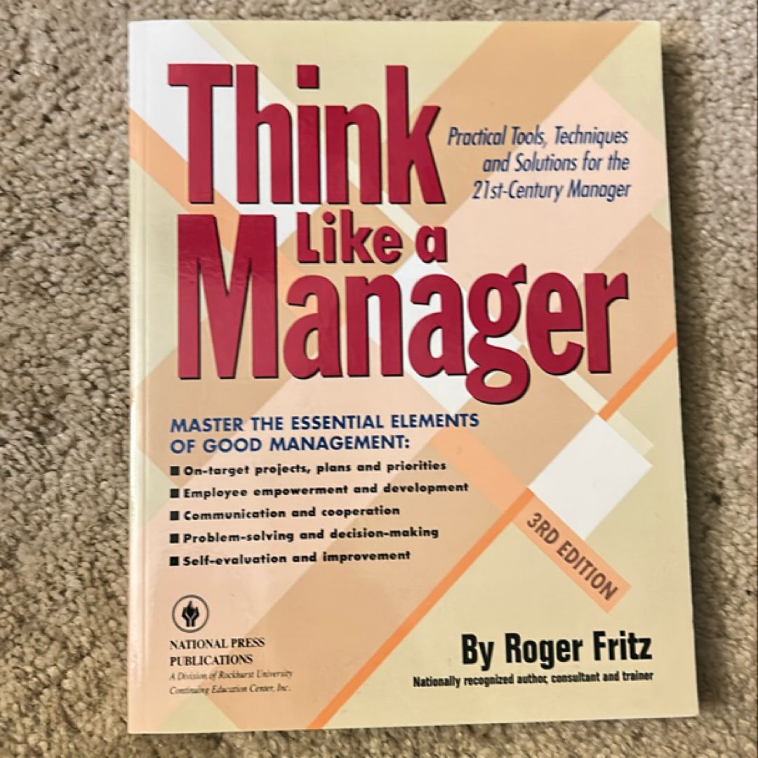 Think Like a Manager 