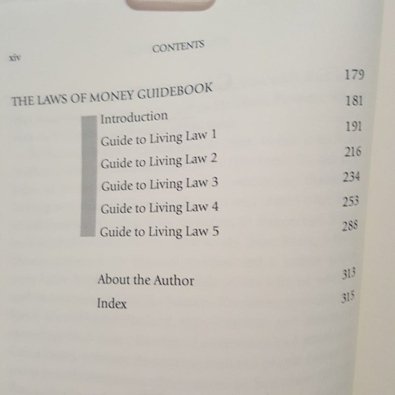 The Laws of Money, the Lessons of Life