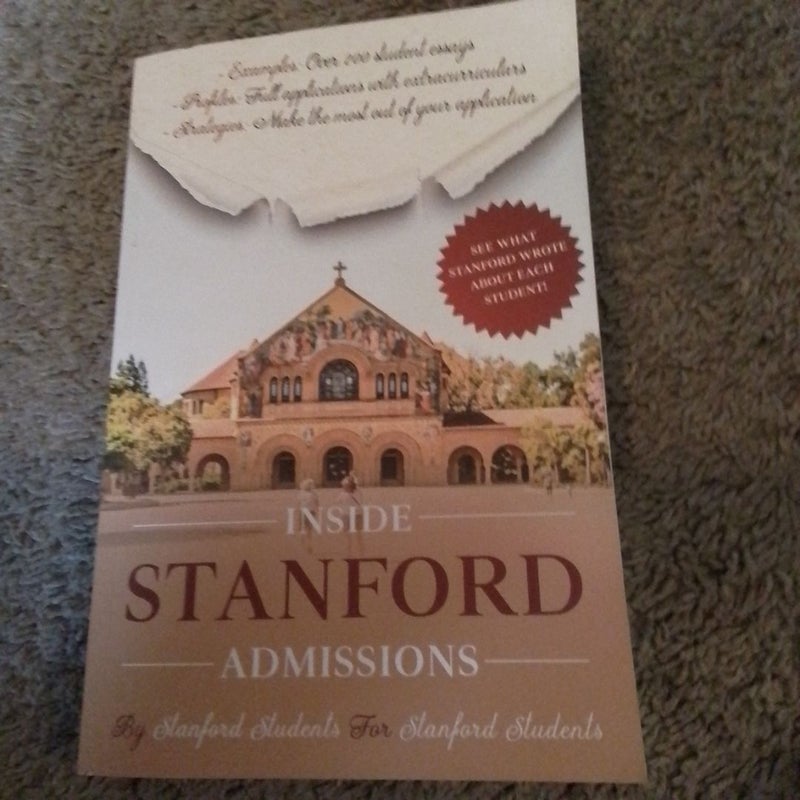 Inside Stanford Admissions 