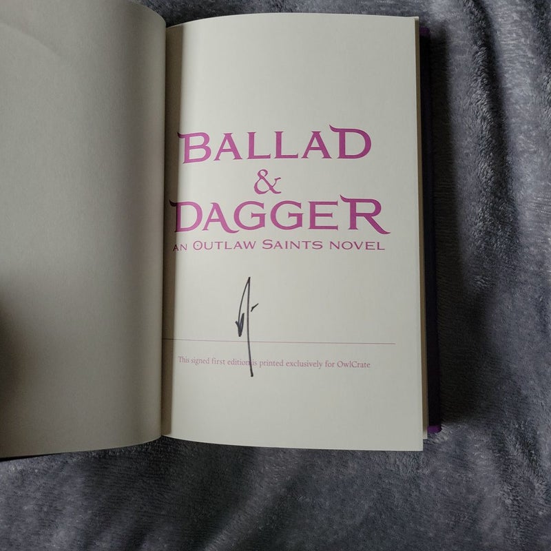 Ballad and Dagger