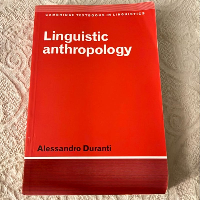 Linguistic Anthropology