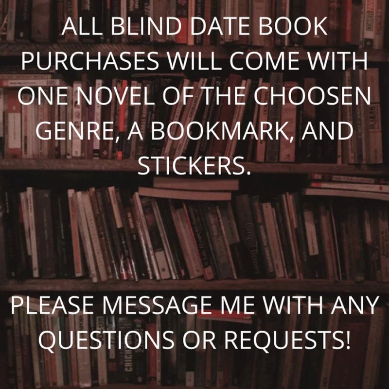 Blind Date with a Mystery/Thriller Book + Freebies 