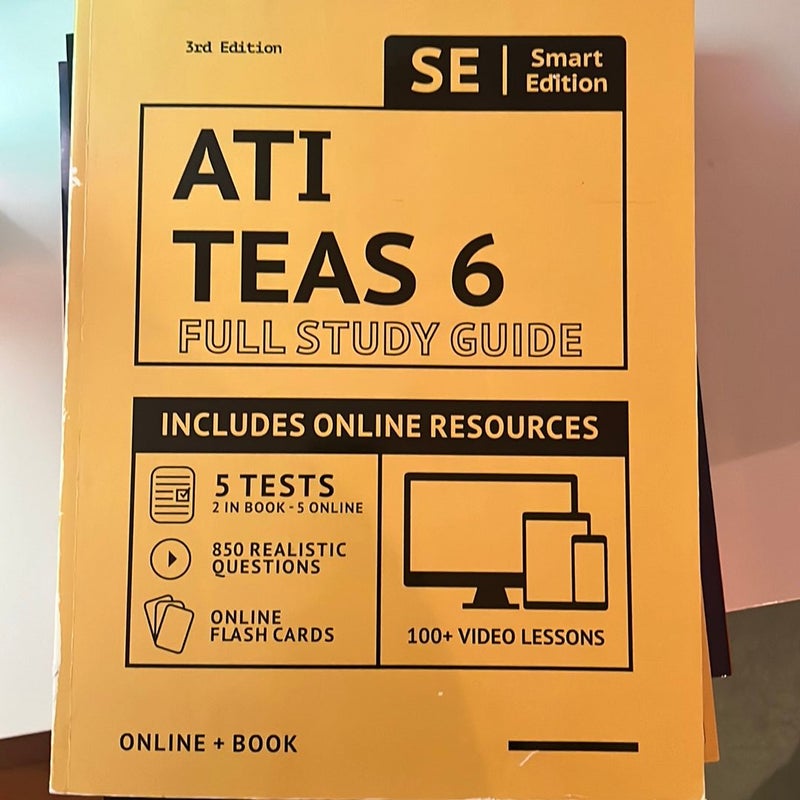 ATI TEAS 6 Full Study Guide 3rd Edition 2021-2022