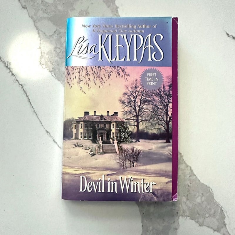 Devil in Winter - Avon 1st Edition 1st Printing Clinch Cover Stepback (2006)