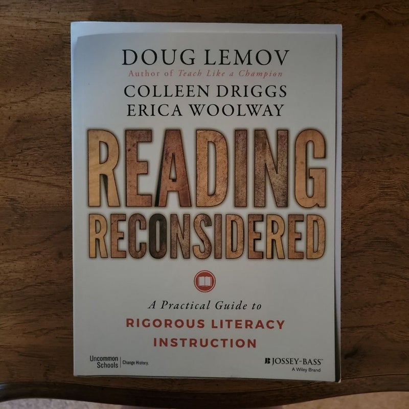 Reading Reconsidered