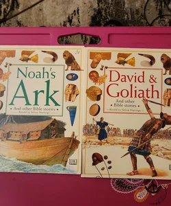 Bible Story LOT/ David & Goliath and Noah's Ark