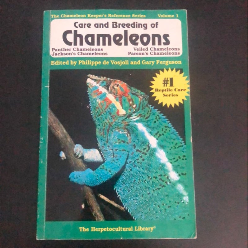 Care and Breeding of Panther, Jackson's, Veiled and Parson's Chameleons