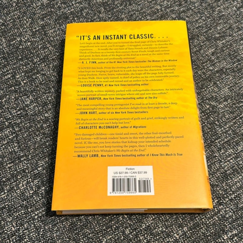We Begin at the End