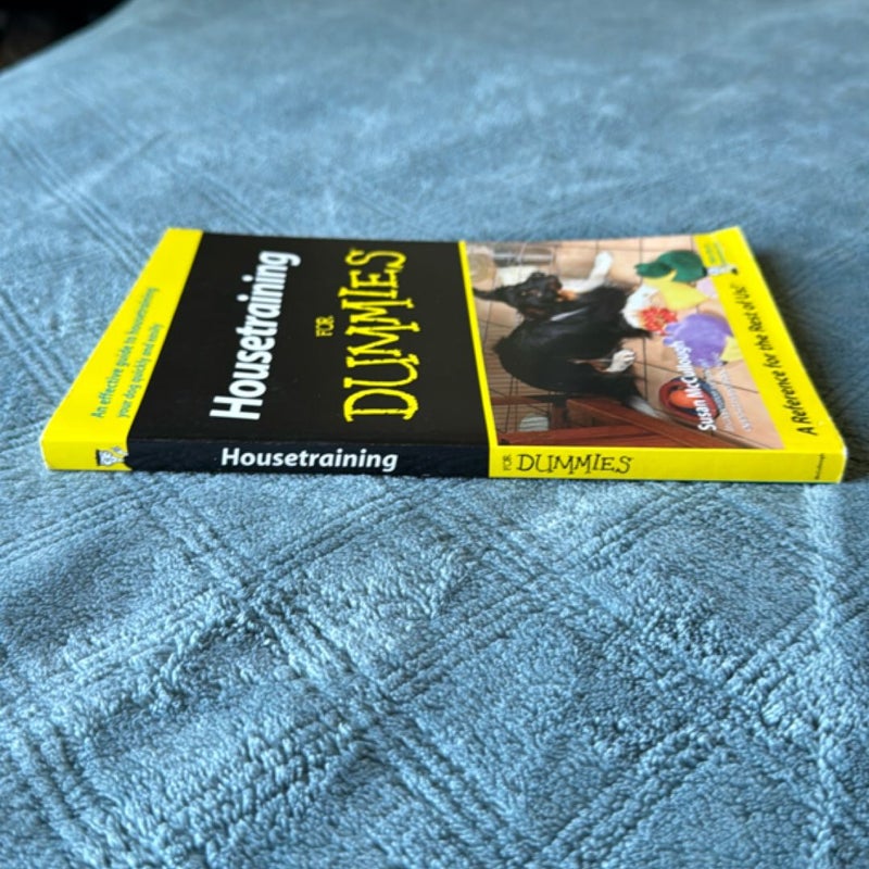 Housetraining for Dummies