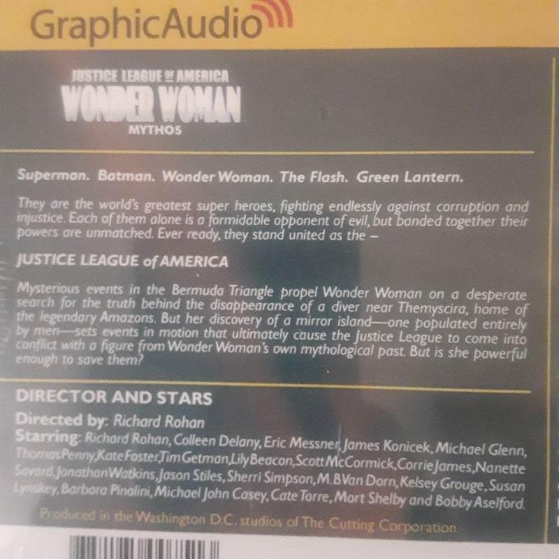 Graphic Audio Wonder Woman Mythos