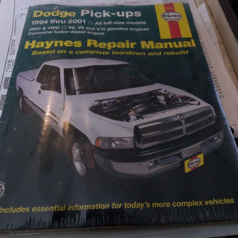 Dodge Pick Ups Haynes Repair Manual 