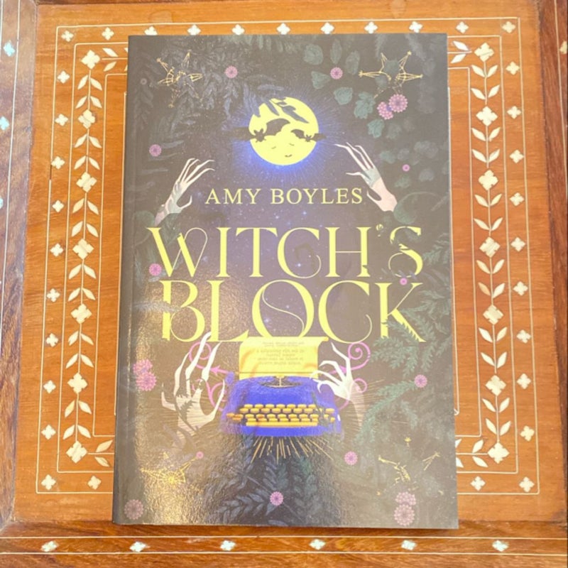 Witch's Block *signed book plate*