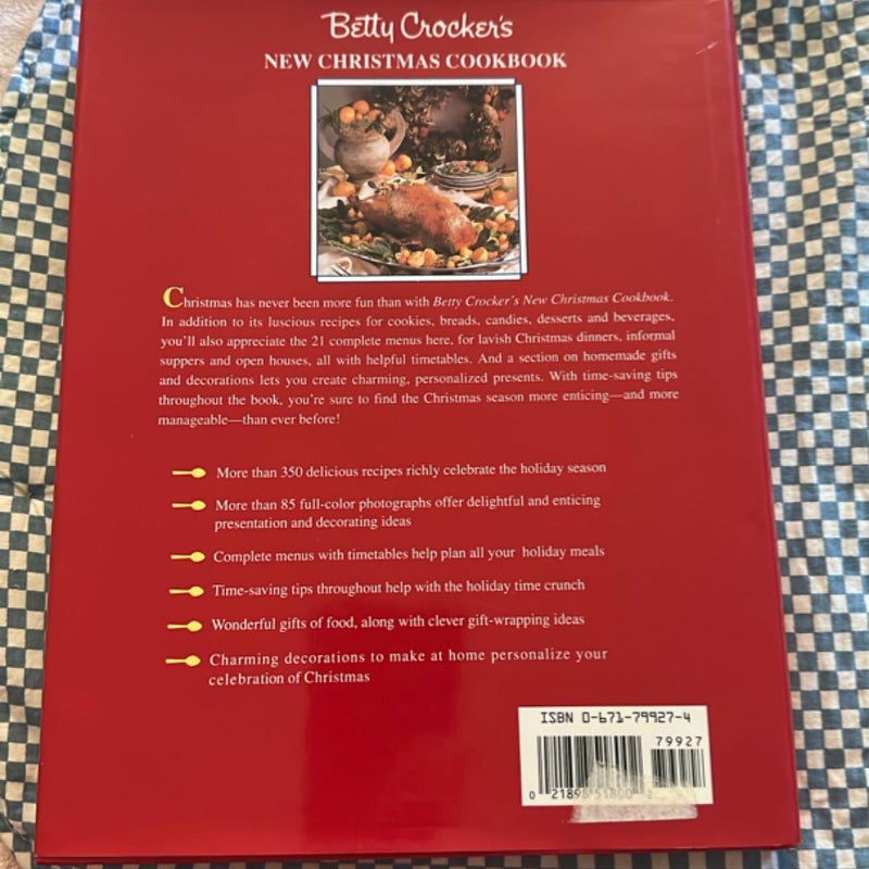 Betty Crocker's New Christmas Cookbook