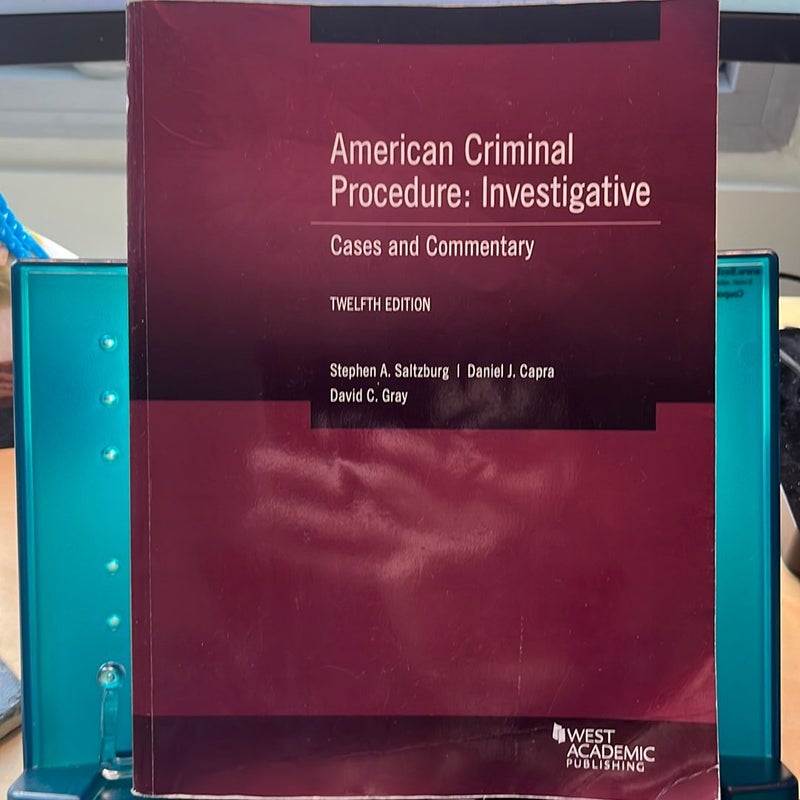 American Criminal Procedure, Investigative