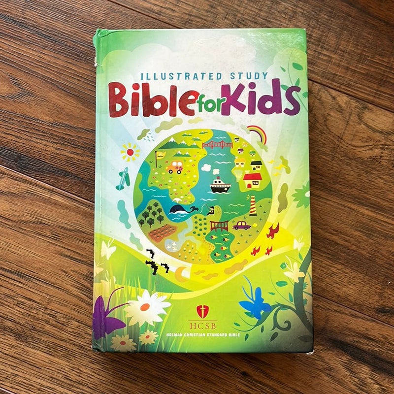 HCSB Illustrated Study Bible for Kids, Hardcover