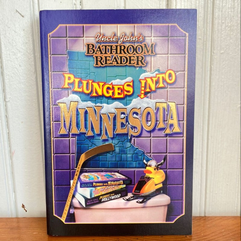 Uncle John's Bathroom Reader Plunges into Minnesota