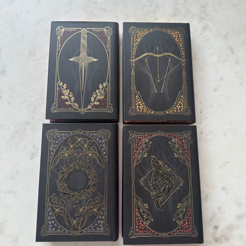 From Blood and Ash 1-4 Books Illumicrate Special Edition