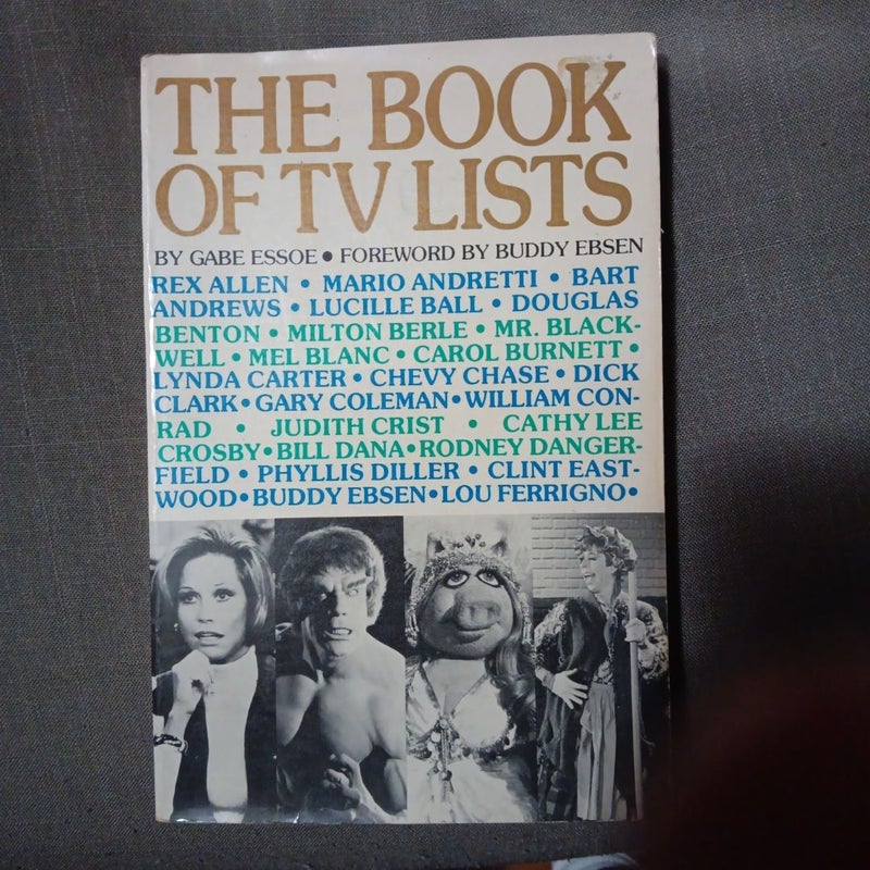 The Book of TV Lists