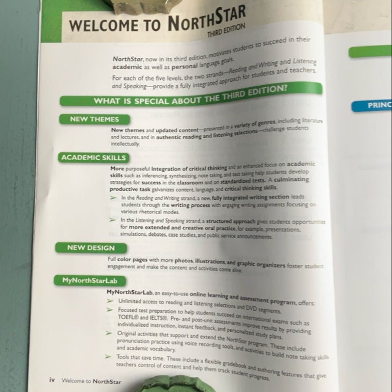 NorthStar, Reading and Writing