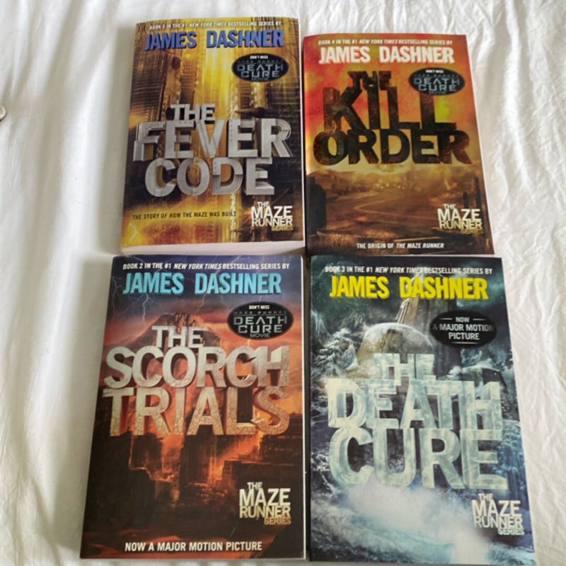 The Maze Runner Series Complete Collection Boxed Set (5-Book)
