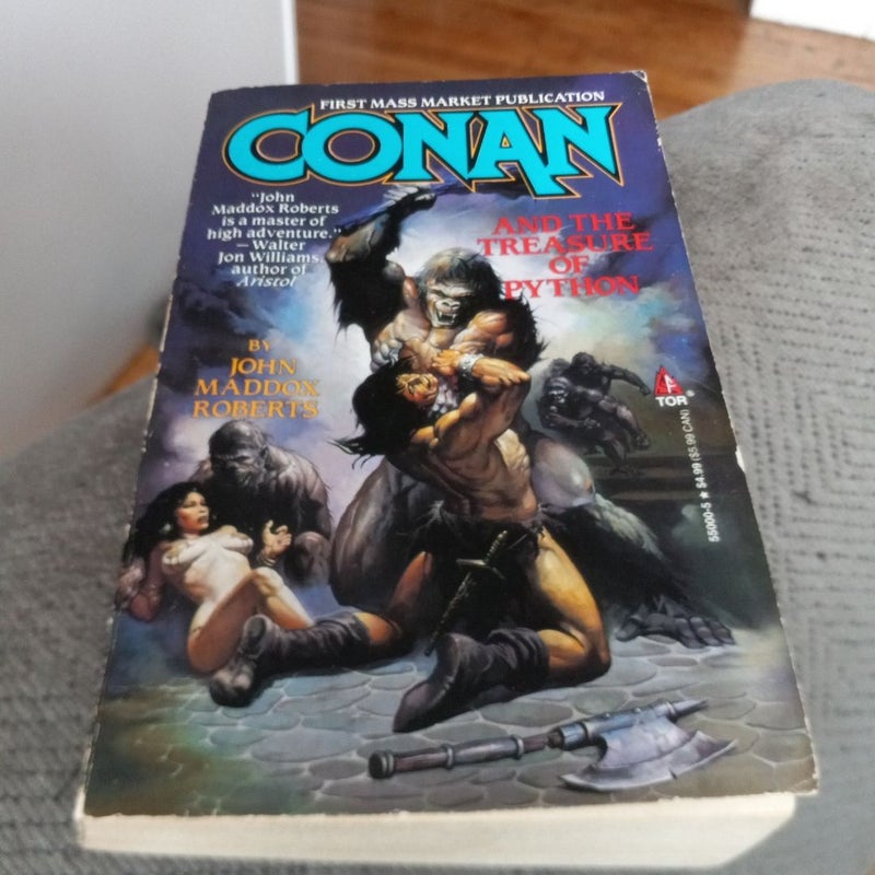 Conan and the Treasure of Python