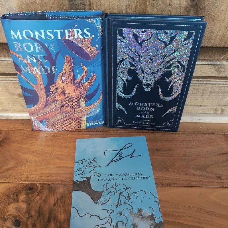 Monsters Born and Made  - Bookish Box signed special edition 