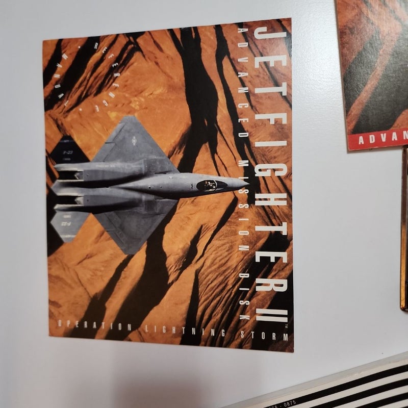 Jetfighter ll manual set 