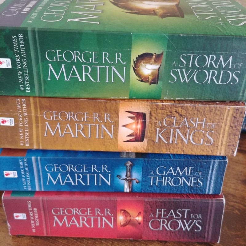 A Song of Ice and Fire (Books 1-4)