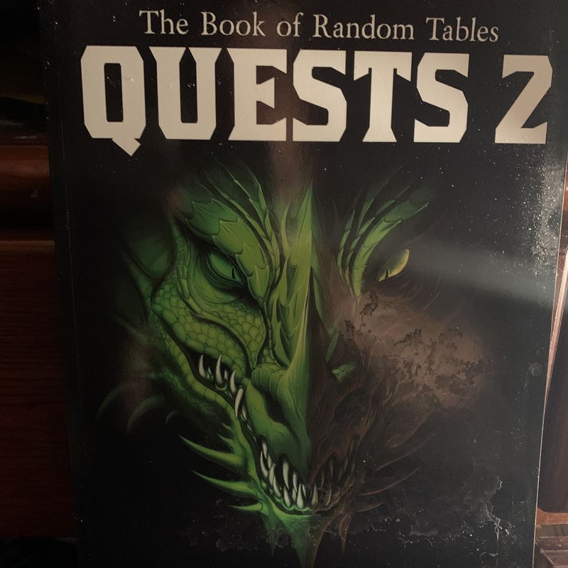 The book of Random Tables: Quests 2