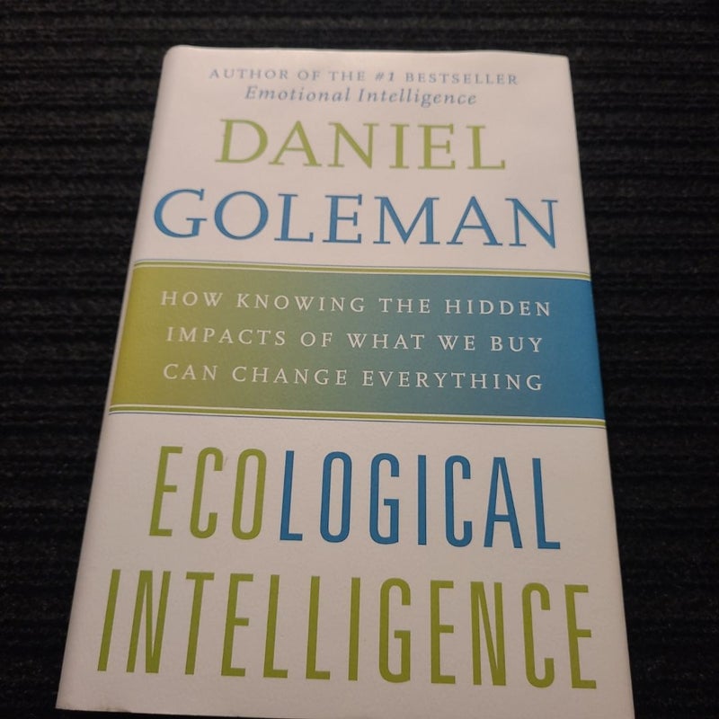 Ecological Intelligence