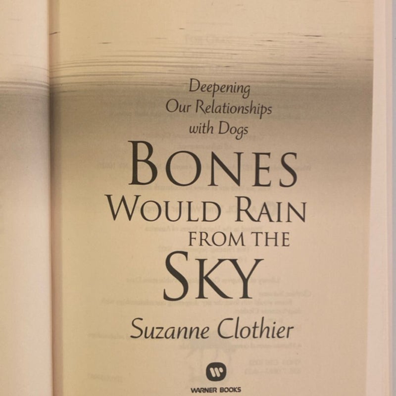 Bones Would Rain from the Sky