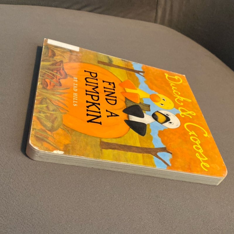 Duck and Goose, Find a Pumpkin (Oversized Board Book)