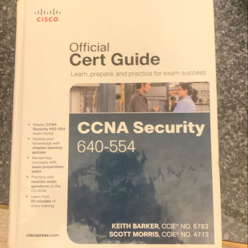 CCNA Security 640-554 Official Cert Guide