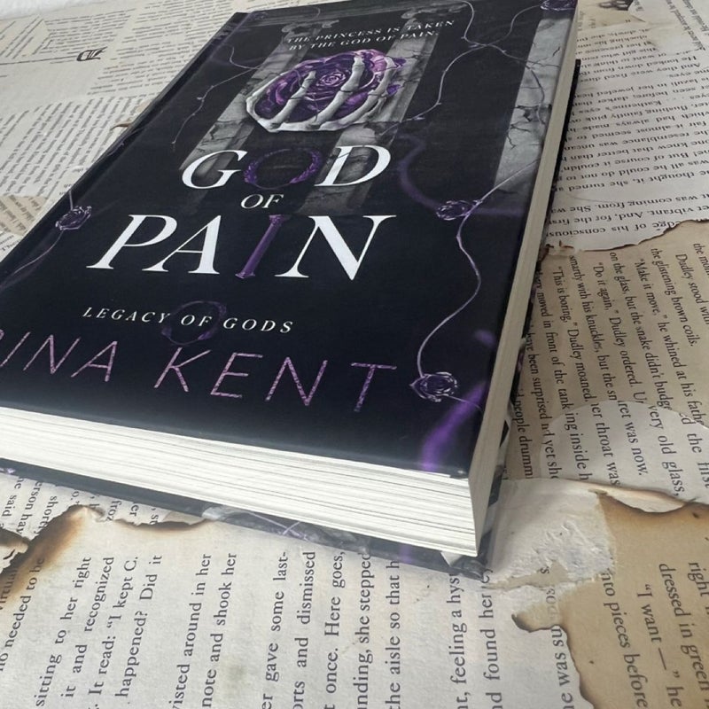 God of pain by Rina Kent oop indie discreet special edition