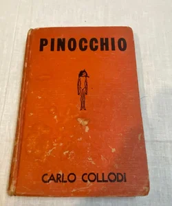 Vintage "Pinocchio" by Carlo Collodi - 1930's Hardcover - Goldsmith Publishing  