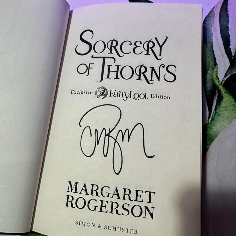 Sorcery of Thorns - SIGNED Fairyloot Edition