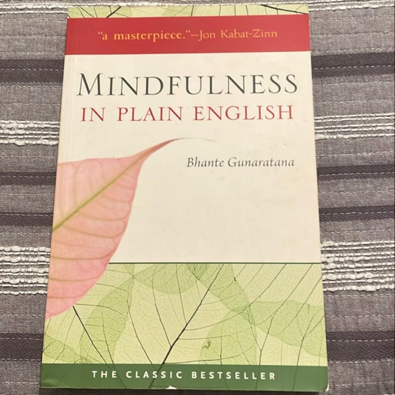 Mindfulness in Plain English