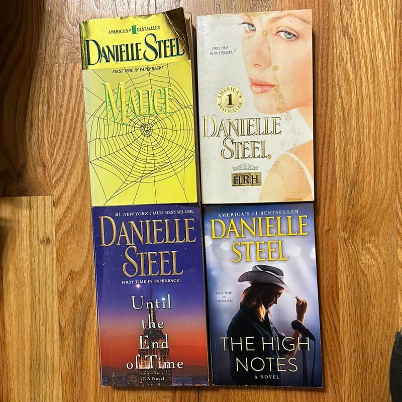 Danielle Steel - Until the End of Time plus 3 more - 