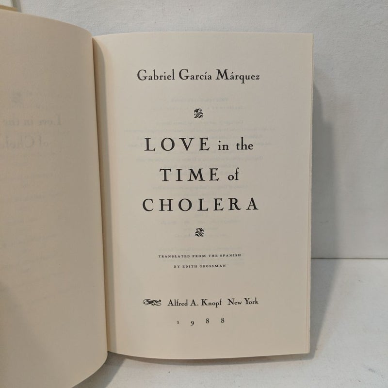 Love in the Time of Cholera