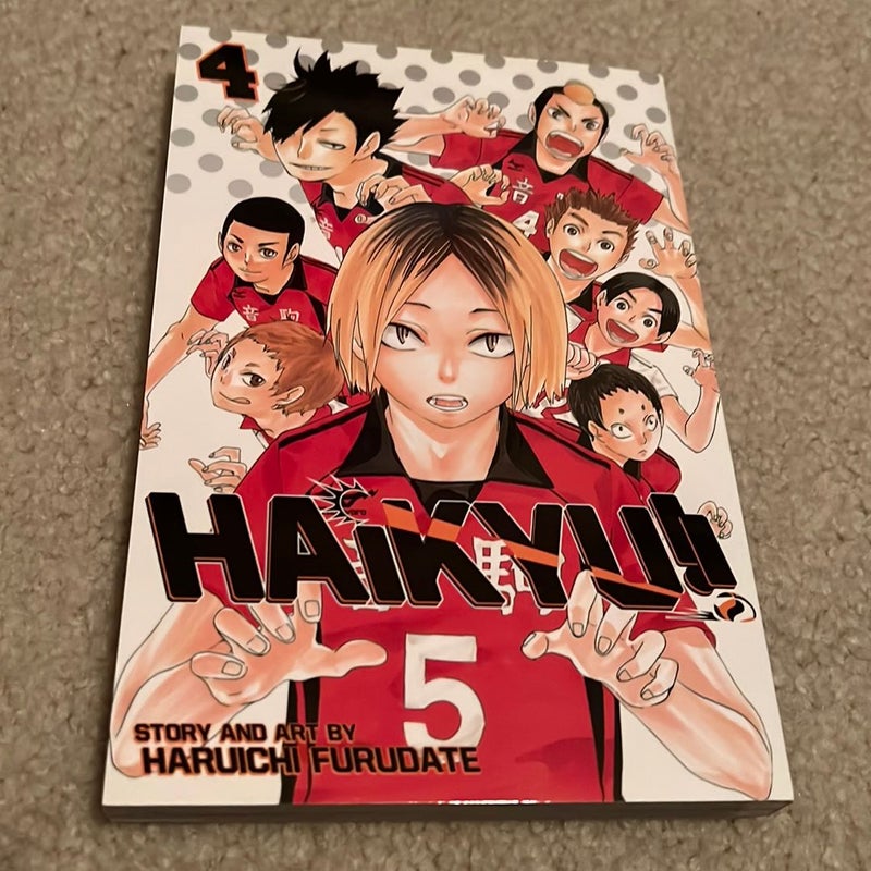 Haikyu!!, Vol. 4 by Haruichi Furudate, Paperback