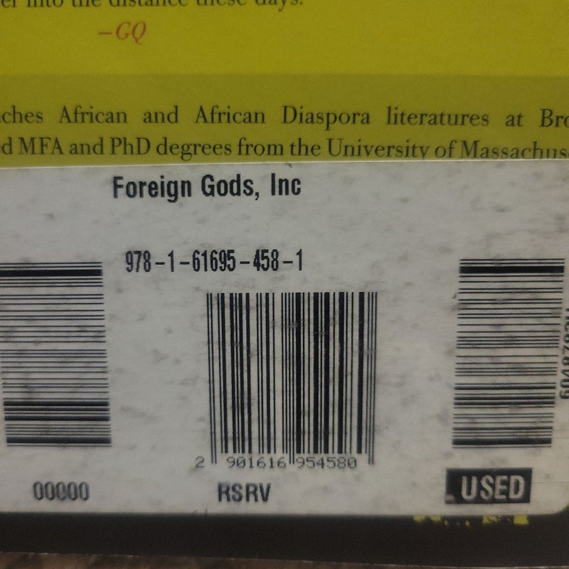 Foreign Gods, Inc