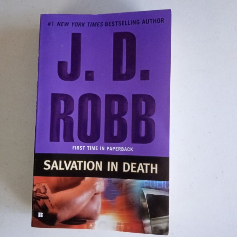 J. D. Robb lot of 3 paperbacks: Salvation, Strangers, Big Jack