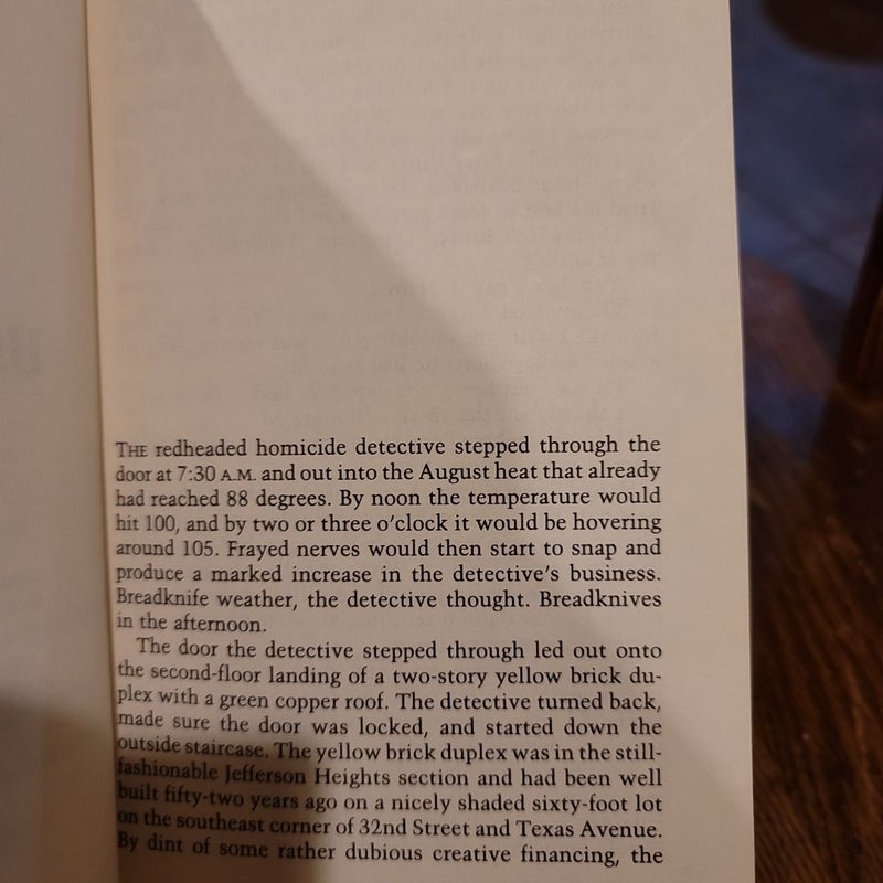 *VINTAGE 1984, EX-LIBRARY* Briarpatch by Ross Thomas