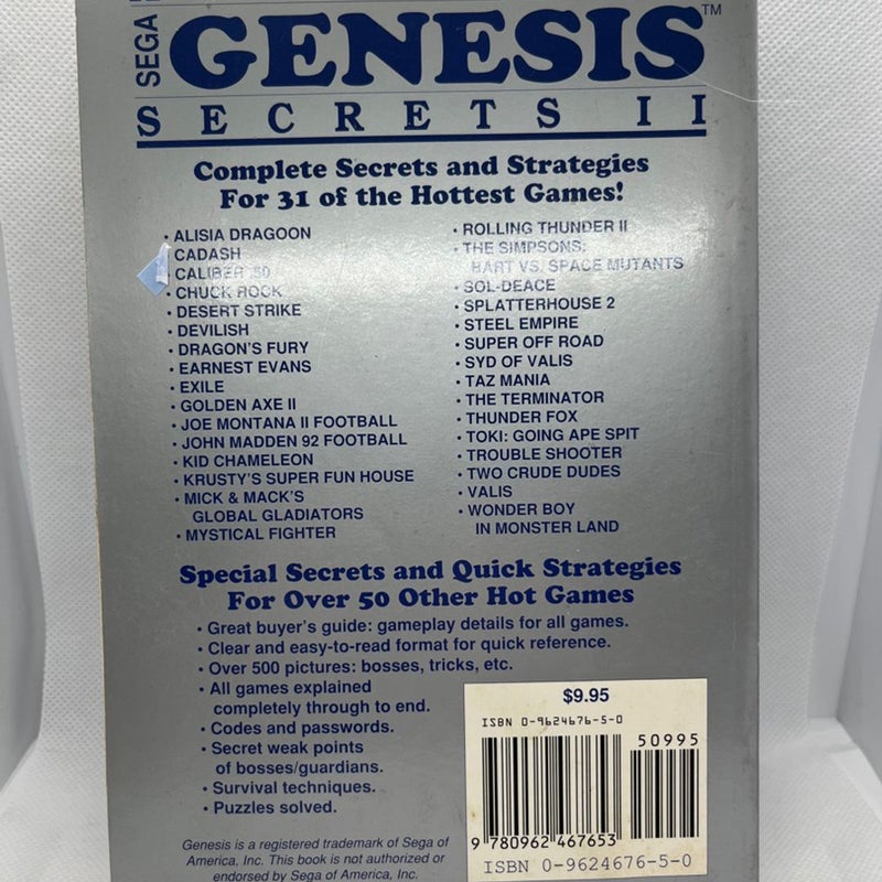 Awesome Sega Genesis Secrets II 