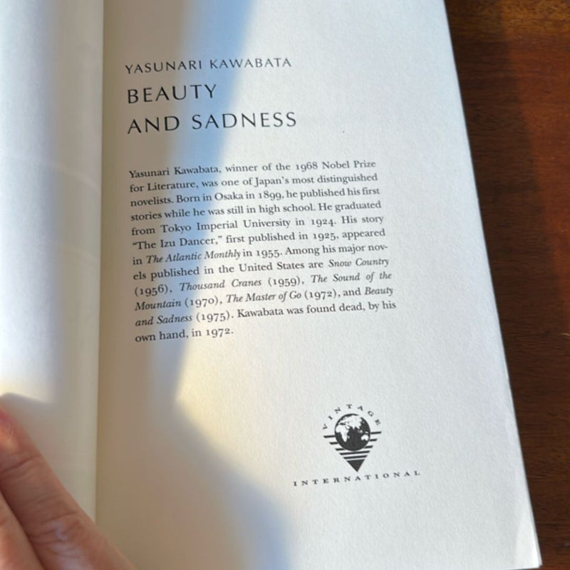 Beauty and Sadness
